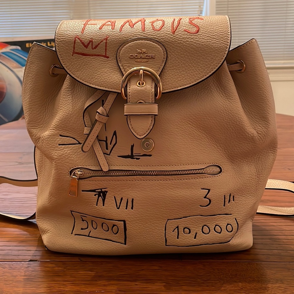 NWT! Coach Basquiat 2 piece backpack set